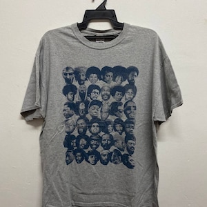 Vintage 90’s Jazz Celebrity Michael Jackson Black History Tee/ Vintage Band T-Shirts / Rock Tee/ Blue Notes/ Size L