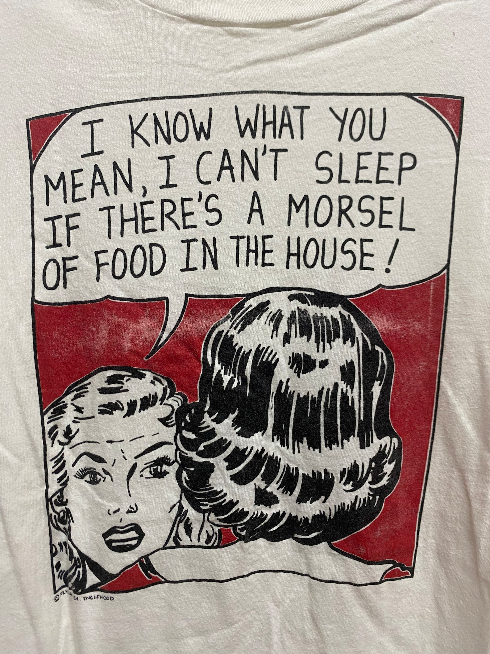 Vintage 80’s Roy Lichtenstein Flying Fish Inglewoood Pop Art Tee / Roy ...