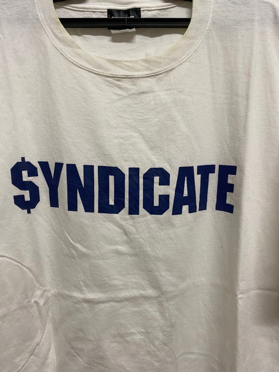Vintage 90's Rhyme Syndicate Ice T Hip Hip Rap Tees/ Vintage Band