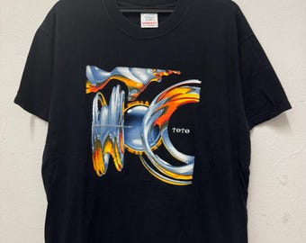 ヴィンテージ 1995 TOTO バンド Tシャツ Tambu アルバム プロモ ツアー