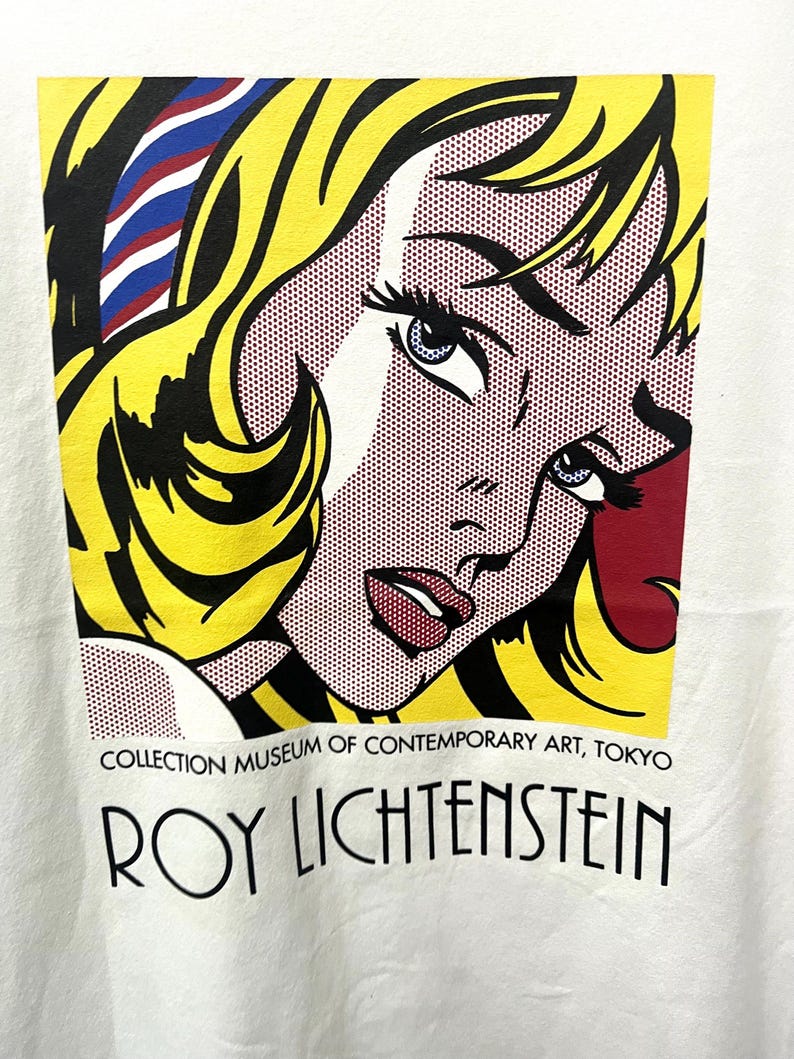 COOP Roy Lichtenstein pop art print skirt