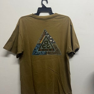 90's NIKE ACG Border S/S Shirt 隠しポケット Vintage 90s Nike ACG