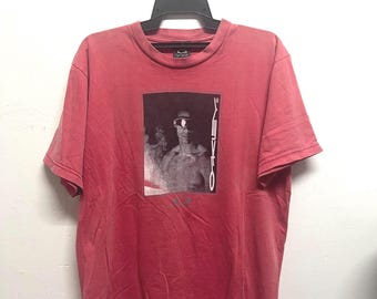 oakley software MADE IN USA ギザロゴ 90s 90s OAKLEY SOFTWARE Logo T-shirt