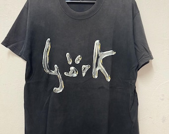 Vintage 90’s Bjork Human Behavior Album Promo Iceland Singer / Art-Pop / Vintage Band Tee / Rock Tee / Music Tee / Old Band Tee / Size M
