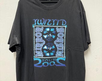 Vintage 00's Twiztid Michigan Hip Hop Duo Horrorcore Rap Tee