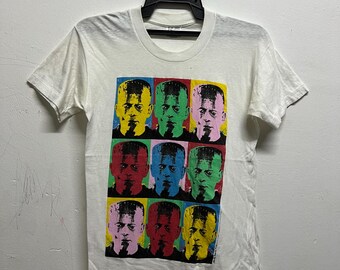 Vintage Andy Warhol Pop Art Graphic Tee Shirt (fits Adult Vintage Andy Warhol Pop Art Graphic Tee Shirt (fits Adult
