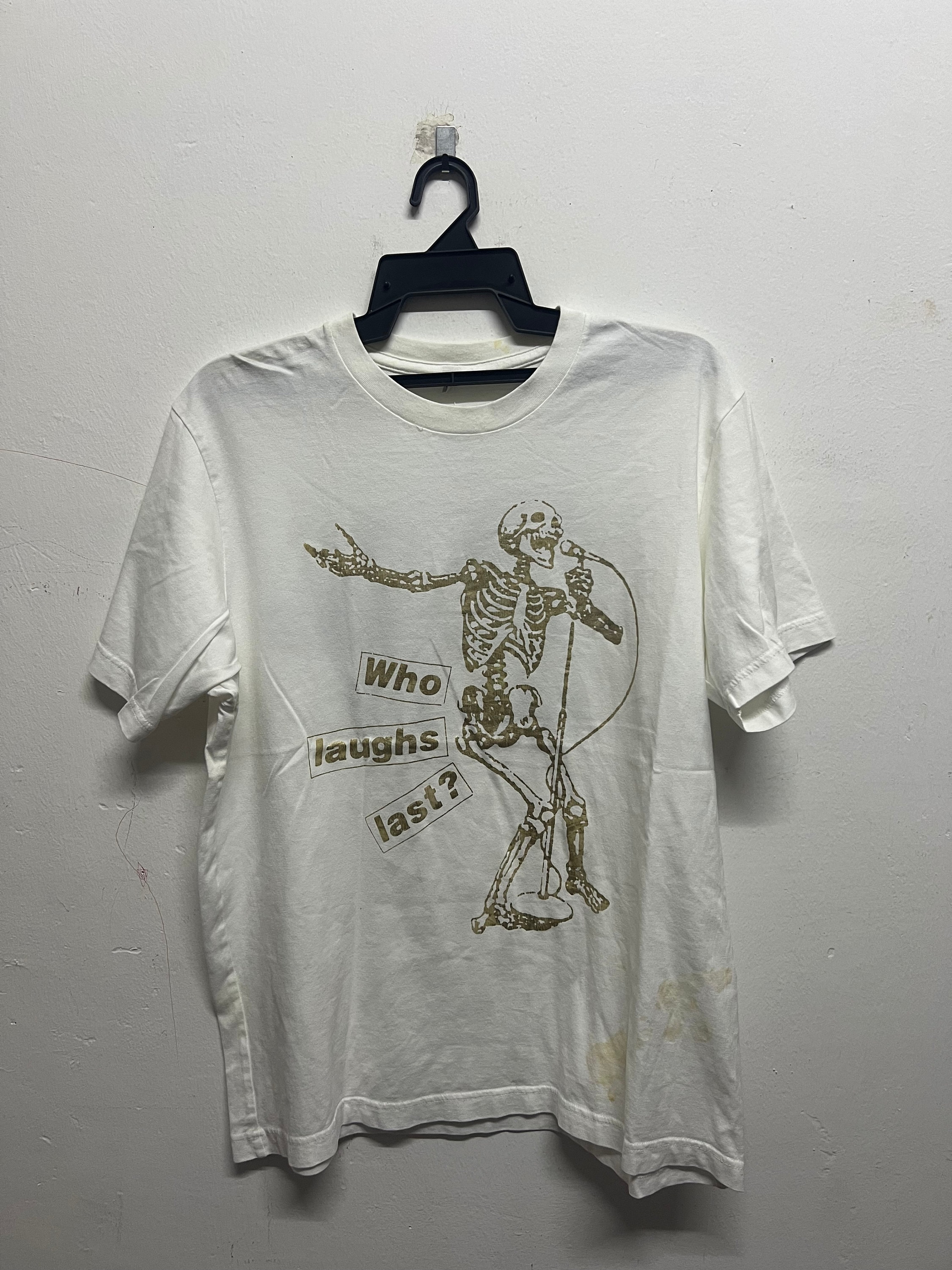 90年代ヴィンテージ バーバラ・クルーガー Who Laughs Last ? レイジ