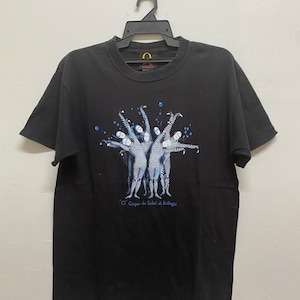 Vintage Cirque De Soil Keith Haring Art Tee/ Fotofolio / Vintage Art T Shirt / Artwork Tee / MoMa/ Size M