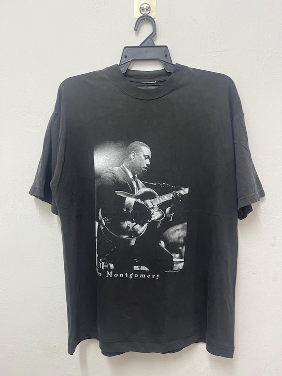 Vintage 90's Wes Montgomery American Jazz Guitarist Blue Notes