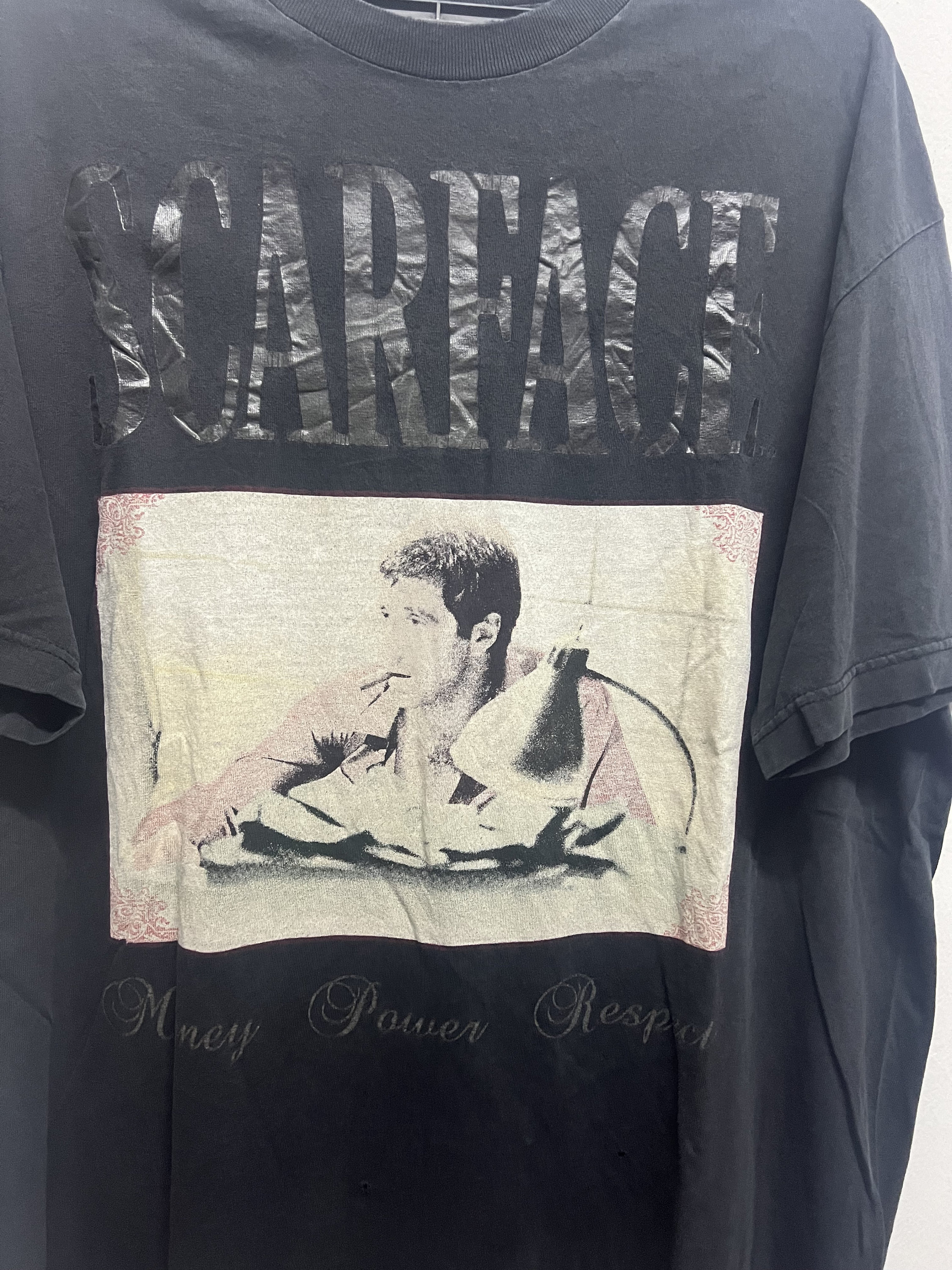 Buy Vintage 90s Scarface Al Pacino Tony Montana Gangster Drug Lord 