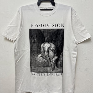 Camisetas vintage de los años 2000, NOS, Joy Division, Ian Curtis, Peter Hook, Dante&#39;s Inferno, álbum de estudio, post punk, new wave, bandas vintage, rock, talla L