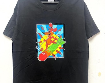 Vintage 90's Frank Kozik Pop Art Artwork Style Tshirt Kozik Loser