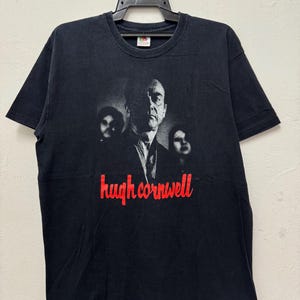 Vintage 00-tals Hugh Cornwell English The Stranglers New Wave Band T-shirt/Vintage Band T-shirts/Rock T-shirt/Storlek L