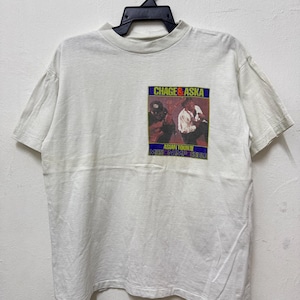 Vintage 90’s Chage And Aska Japanese Music Duo / Folk Rock / Vintage Band Tee / Rock Tee / Music Tee / Old Band Tee / Size L