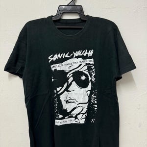 Vintage 00's Sonic Youth Sonic Life Alternative Rock Band Tee
