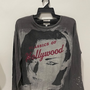 Vintage 90’s Classic Of Hollywood Photo Print Cult Horror Movie/ Film Movies / Vintage Movie T Shirt