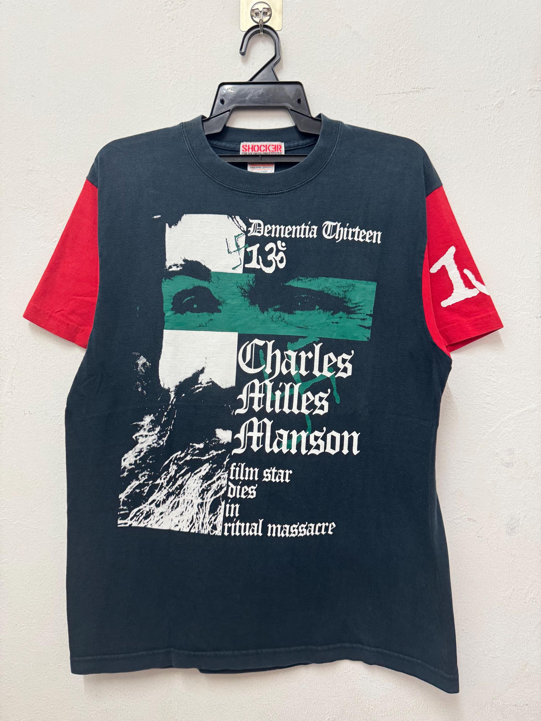 Charles manson vintage shirt - Etsy 日本
