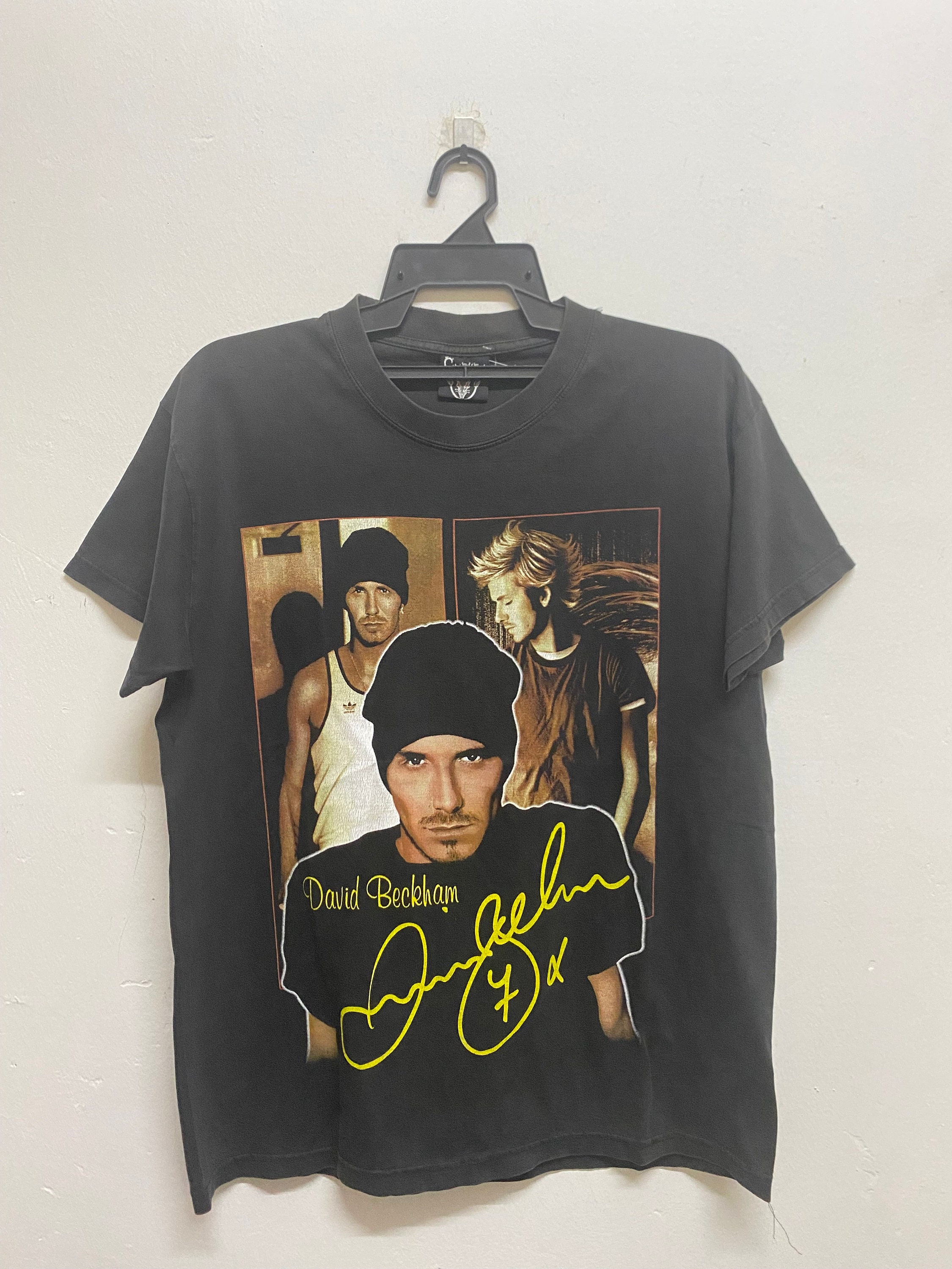 半額ストア Tee/ Promo Beckham David Vintage Classic Shirt Football トップス