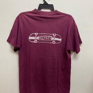 Vintage 90’s Toy Machine Destroy Tee/ Street Fashion / Skate Tee / Streetwear / Old Skates t Shirt/ Size M