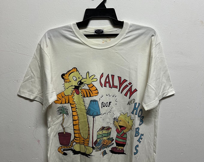 Vintage 90’s Calvin And Hobbes Cartoon Movie Tees