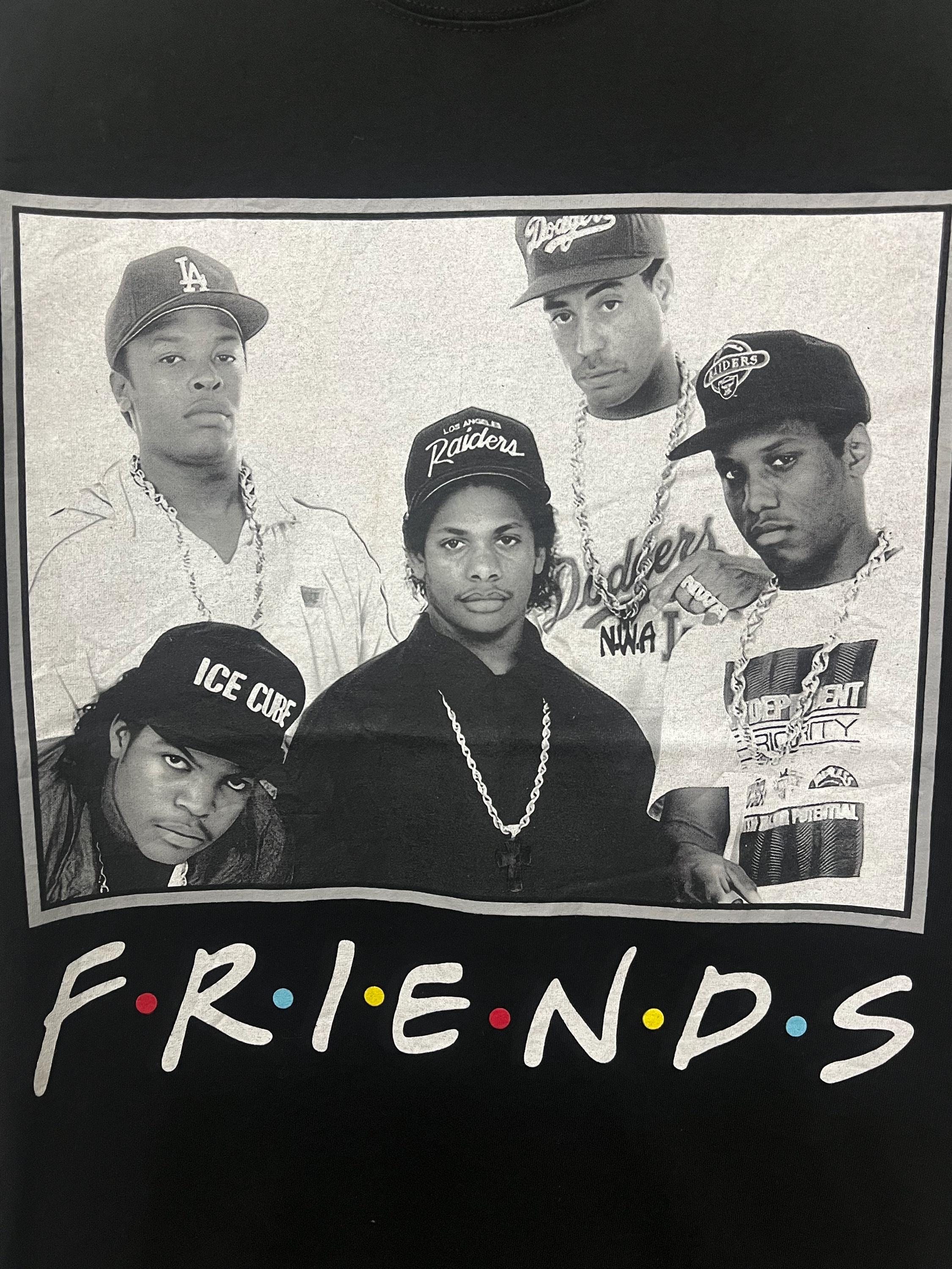 N.W.A Friends Rap Tee Hip Hop / Hip Hop Apparel / Modern Fashion