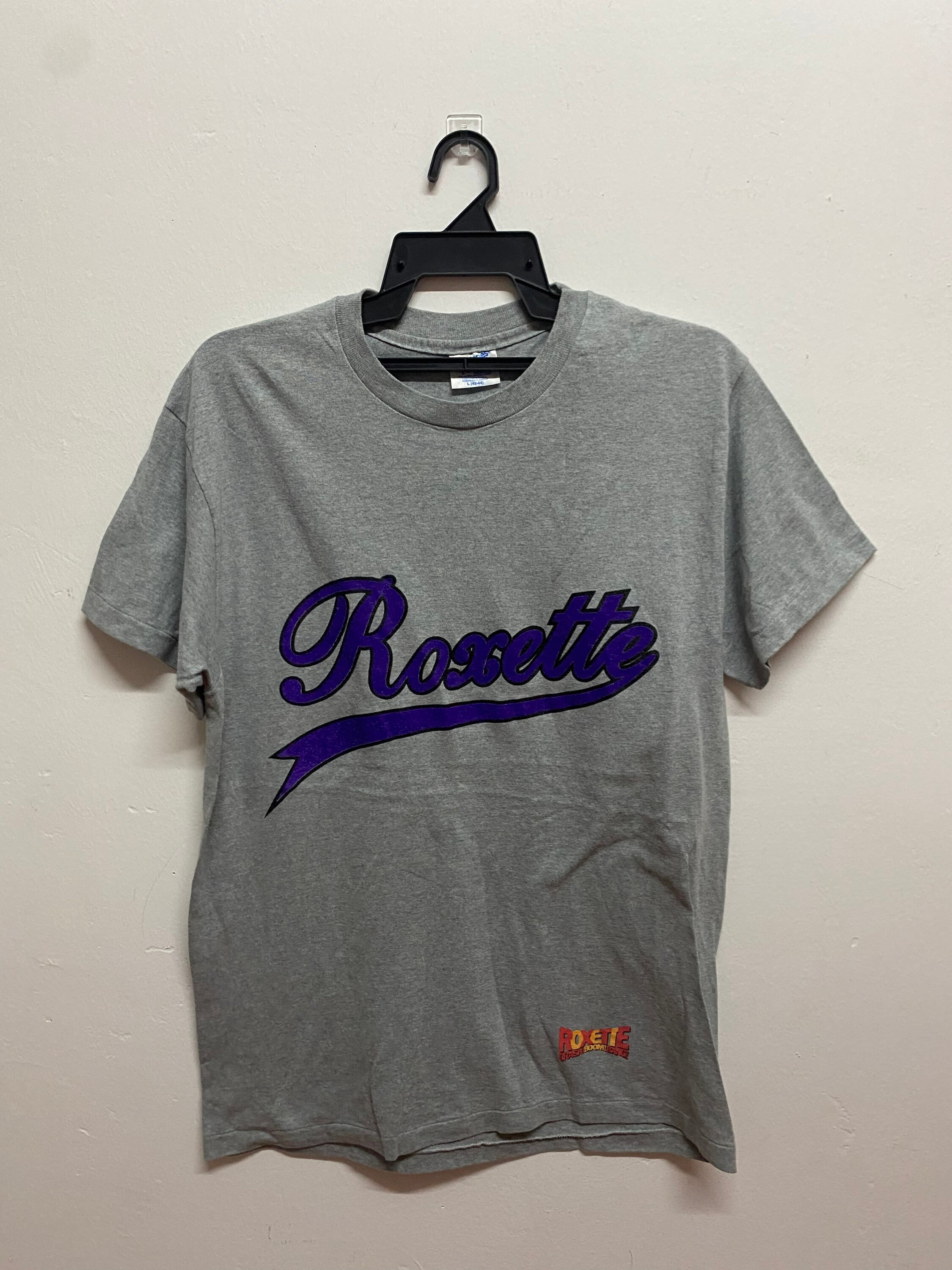 Vintage 90’s Roxette Pop Duo Power Pop Band Tee/ Vintage Band T-Shirts / Rock Tee/ Size L