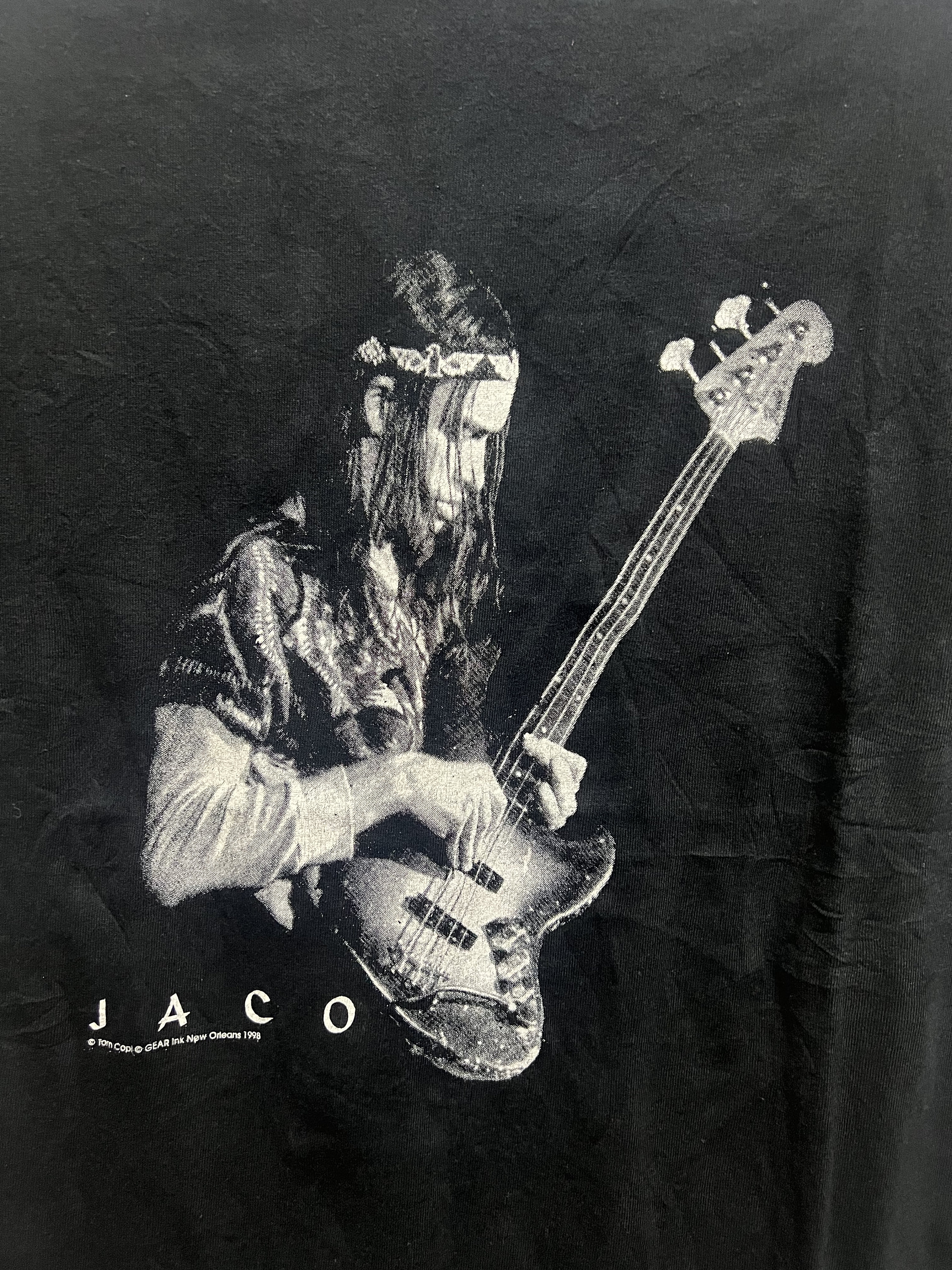 90s ヴィンテージ JACO PASTORIUS tシャツ ブラック M 【公式通販】
