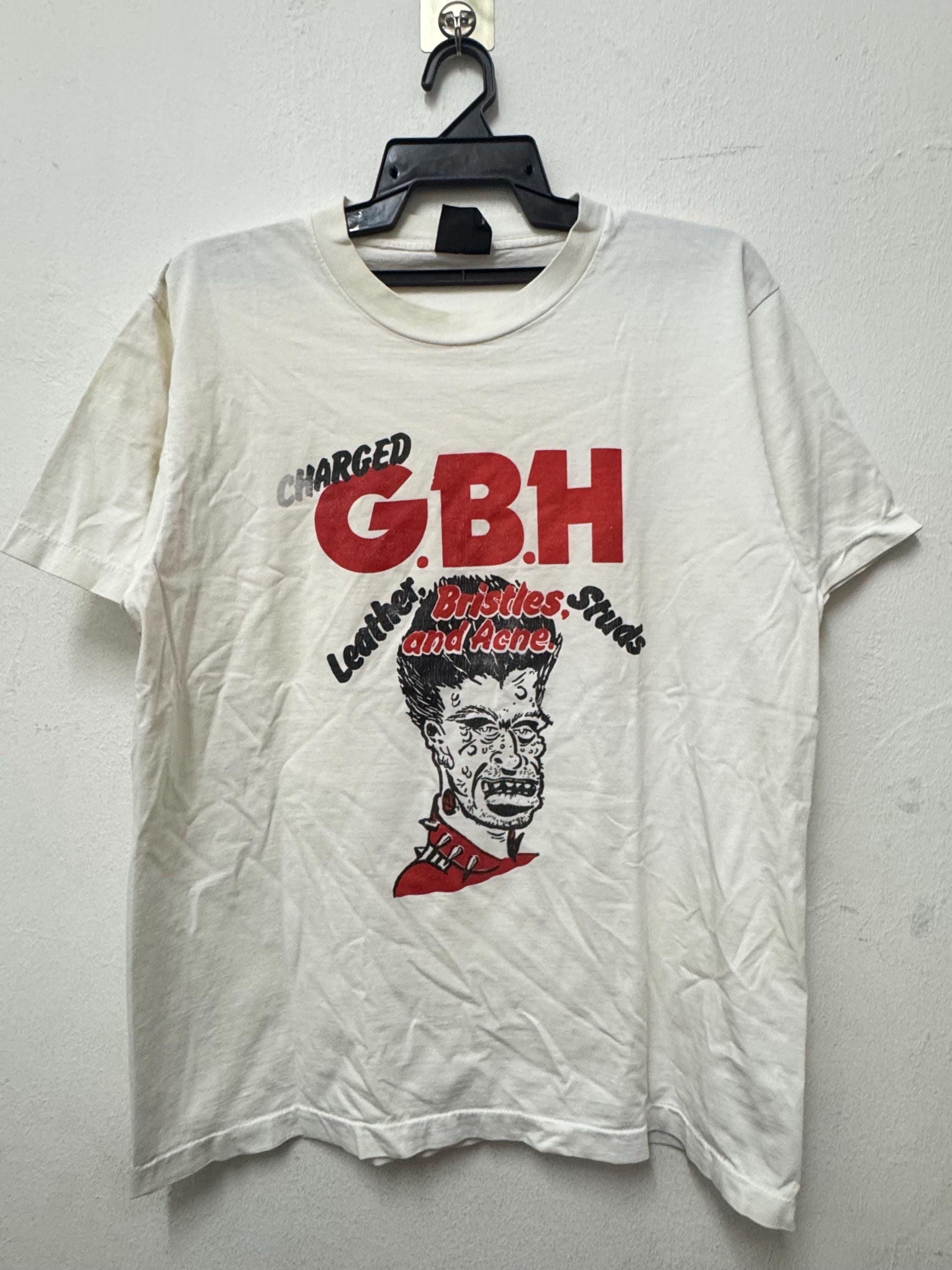 Vintage 90’s Charged GBH Collin Abrahal &frasl; Hardcore Punk &frasl; Vintage Band Tee  &frasl; Rock Tee &frasl; Music Tee &frasl; Old Band Tee &frasl; Size L