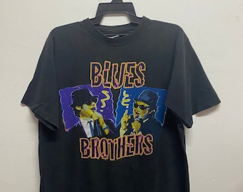 Vintage 90's the Blues Brother Movie Tee/ Film Movies / Vintage