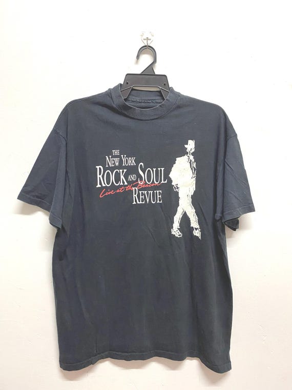 Buy Vintage the New York Rock and Roll Revue Band Tee/ Vintage 