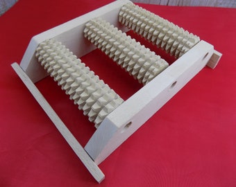 Wooden Roller Massager for Legs, Foot, and Body