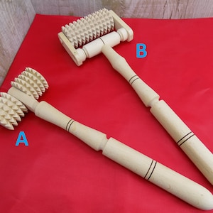 Wooden massager Woodened massager Body massager Anti-cellulite massager Massager for osteochondrosis Massager for head Foot Massager