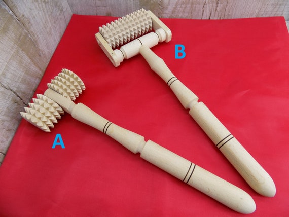 Wooden Body Massager, Anti-Cellulite, Osteochondrosis, Foot, Head