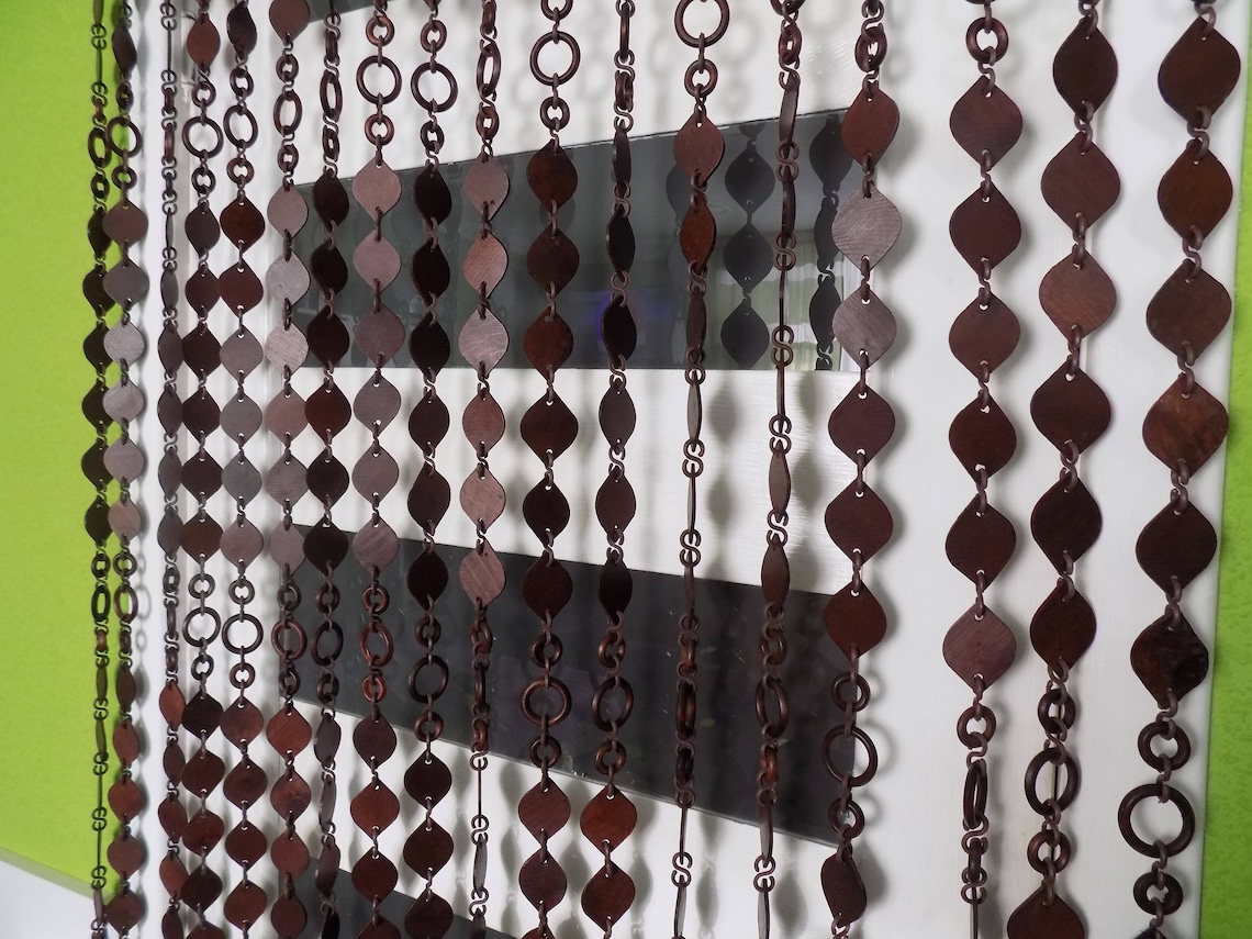 Wooden curtains Wooden circles new handmade Made in Ukraine Etsy