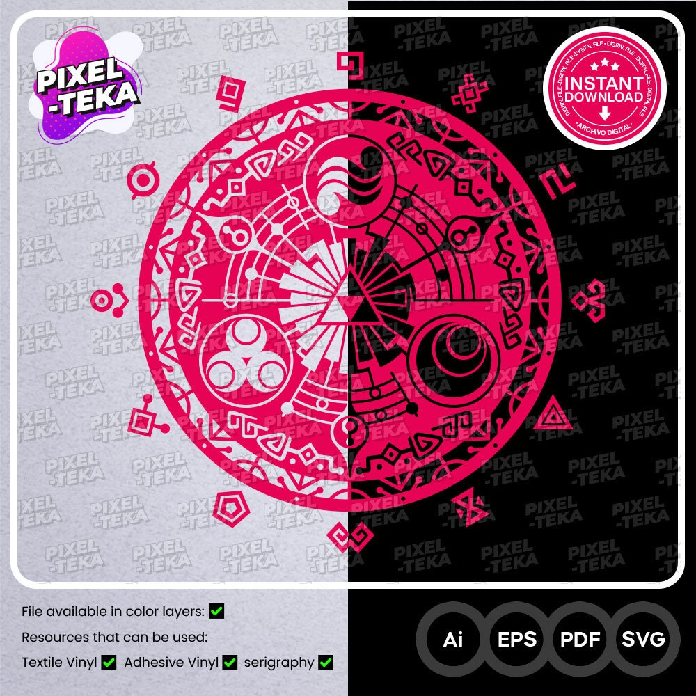 De legendes digitale Instant Download | Ai, Eps, PDF, Png