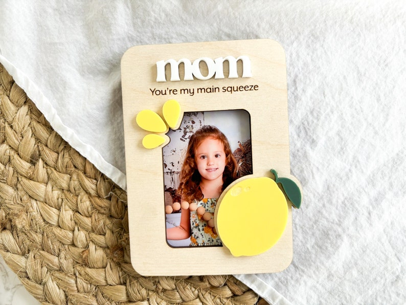 Mothers Day Photo Fridge Magnet, Mothers Day Gift, Mothers Day Grandma Gift, Gift for Mom, Kids Keepsakes. DIY Gift for Mom, Kids Milestones image 3