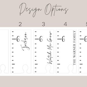 Family Growth Chart, Kids Growth Chart, Height Chart Ruler, Baby Shower Gift, Wood Growth Chart, Kids Wall Ruler, Growth Height Chart image 2