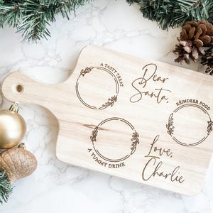 Weihnachtsmann-Schneidebrett, Weihnachtsmann-Tablett, Weihnachts-Keksbrett, Weihnachtsmann-Backbrett, Weihnachts-Schneidebrett, Weihnachts-Schneidebrett, Weihnachts-Dekor