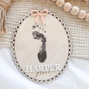 Baby Name Sign for Hospital, Hospital Birth Announcement Sign, Baby Announcement Sign, Baby Keepsakes, Baby Birth Sign, Baby Shower Gift imagem 10