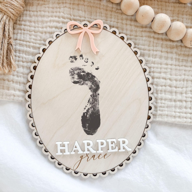 Baby Name Sign for Hospital, Hospital Birth Announcement Sign, Baby Announcement Sign, Baby Keepsakes, Baby Birth Sign, Baby Shower Gift imagem 10