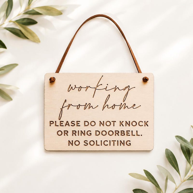 Working Not Working Sign - Etsy