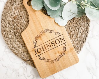 Personalized Housewarming Gift, New Home Gift, First Home Gift, Closing Gift, Custom Cutting Board,