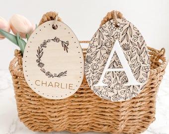 Easter Basket Tag, Easter Basket Name Tag, Kids Easter Basket, Personalized Easter Tag, Easter Gift Tag, Bunny Name Tag, Easter for Kids