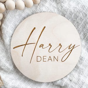 Baby Name Announcement, Birth Announcement Sign, Baby Name Sign, Newborn Photo Prop, Baby Shower Gift