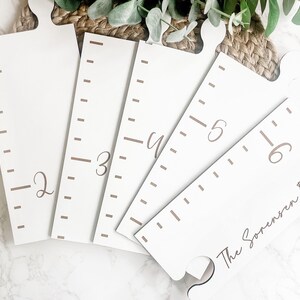 Family Growth Chart, Kids Growth Chart, Height Chart Ruler, Baby Shower Gift, Wood Growth Chart, Kids Wall Ruler, Growth Height Chart image 7