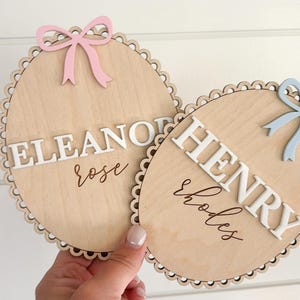 Baby Name Sign for Hospital, Hospital Birth Announcement Sign, Baby Announcement Sign, Baby Keepsakes, Baby Birth Sign, Baby Shower Gift imagem 6