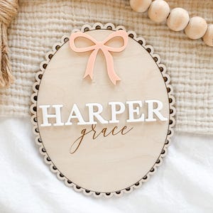 Baby Name Sign for Hospital, Hospital Birth Announcement Sign, Baby Announcement Sign, Baby Keepsakes, Baby Birth Sign, Baby Shower Gift imagem 7