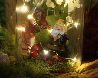 Gnome Fairy Garden Night Light