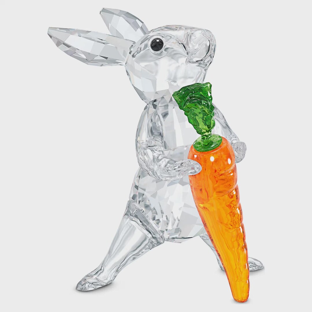 Easter Crystal Rabbit Sparkling Swarovski Crystal Peaceful Countryside Easter Rabbit With ...