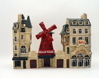 Vintage Gault House Miniature: French Building Facade Sculpture - Etsy